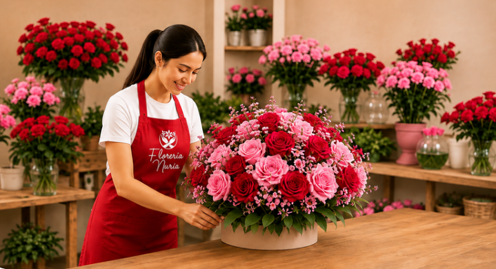 Flores frescas desde su origen