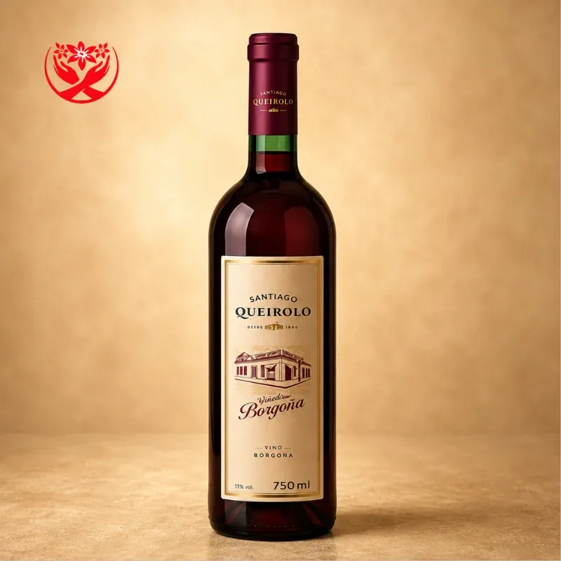 Vino Borgoña Santiago Queirolo Botella 750Ml
