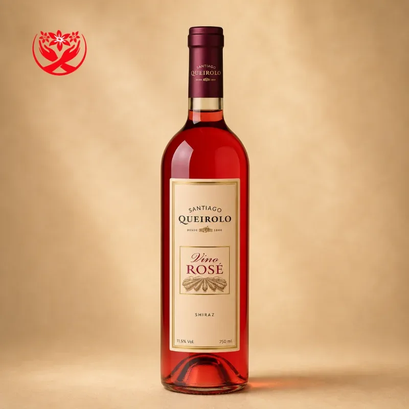 Vino Queirolo Rosé Semi Seco 750 Ml